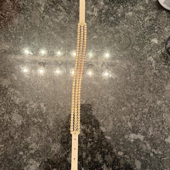 SWAROVSKI GOLD TOUCHSTONE CRYSTAL BRACELET - Picture 2 of 4